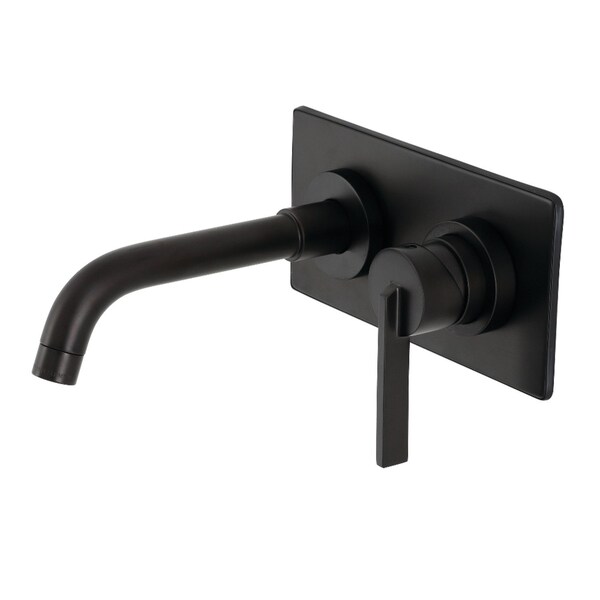 Kingston Brass KS8110CTL Single-Handle Wall Mount Bathroom Faucet, Matte Black KS8110CTL - main